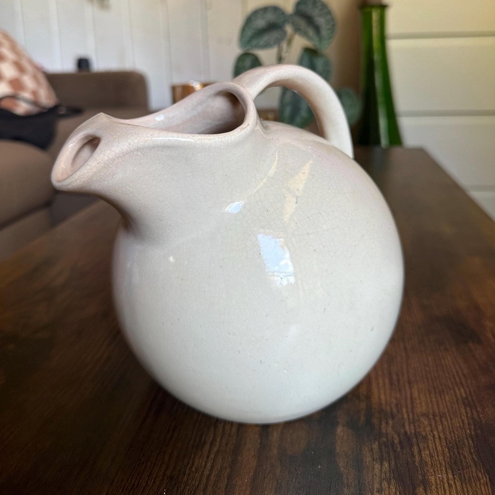 Vintage Ball Pitcher with Ice Spout